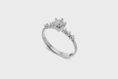 The Astra Round ring