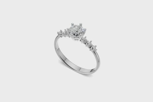The Astra Round ring