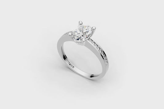 Μονόπετρο οβάλ και πλαϊνές εσωτερικά στην γάμπα!