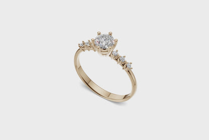 The Astra Round ring