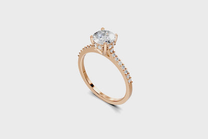 Μονόπετρο με κρυφό στεφάνη για εξτρά λάμψη!