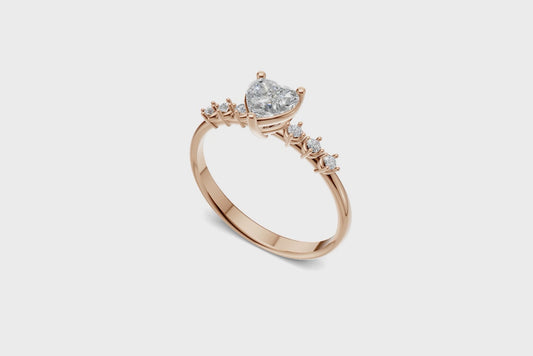The Astra Heart ring