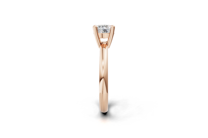 The Solitaire Round ring