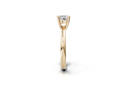 The Solitaire Round ring