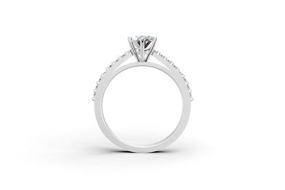 Μονόπετρο οβάλ και πλαϊνές στην γάμπα!