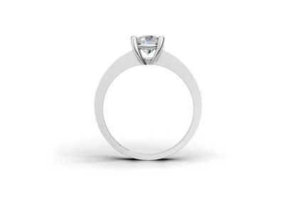 Μονόπετρο στρογγυλό με πλαϊνές εσωτερικά στην γάμπα!