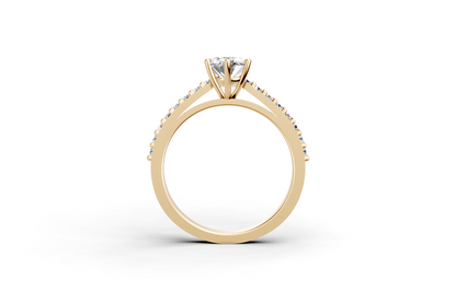 Μονόπετρο οβάλ και πλαϊνές στην γάμπα!