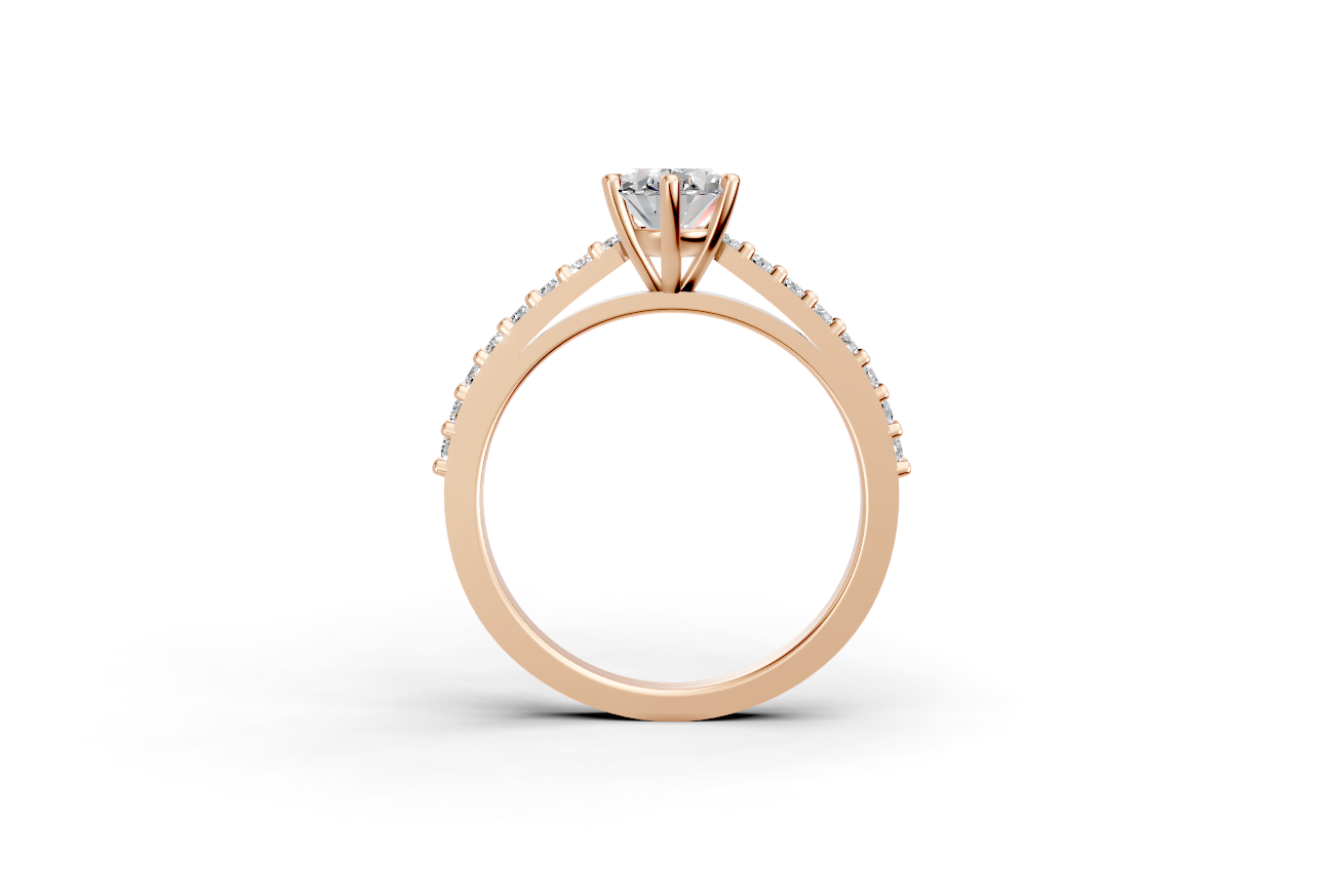 Μονόπετρο οβάλ και πλαϊνές στην γάμπα!