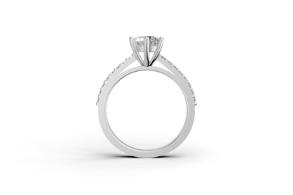 The Cathedral pave ring