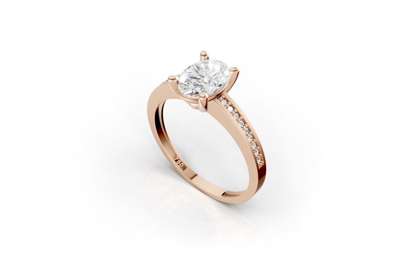 The Stunning Oval ring