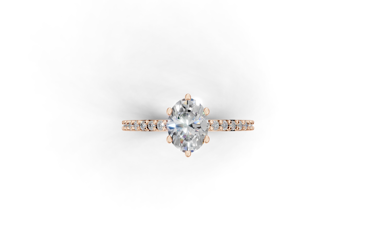 Μονόπετρο οβάλ και πλαϊνές στην γάμπα!