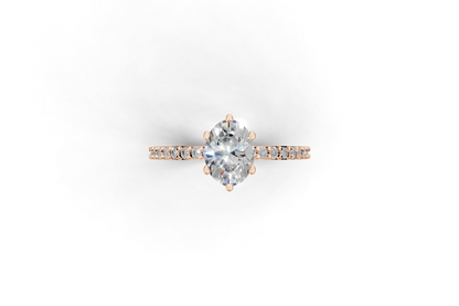 Μονόπετρο οβάλ και πλαϊνές στην γάμπα!