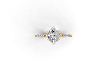 Μονόπετρο οβάλ και πλαϊνές στην γάμπα!