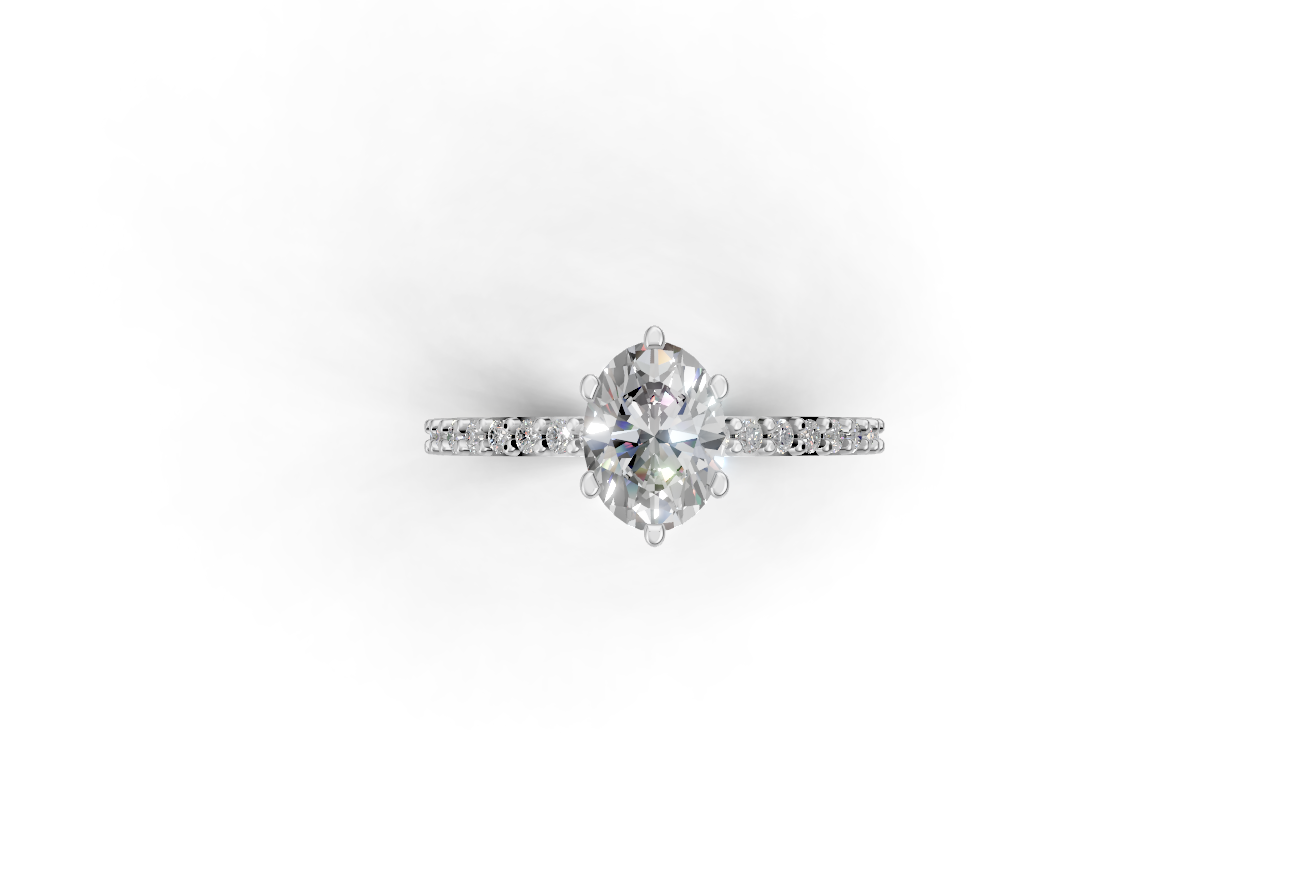 Μονόπετρο οβάλ και πλαϊνές στην γάμπα!