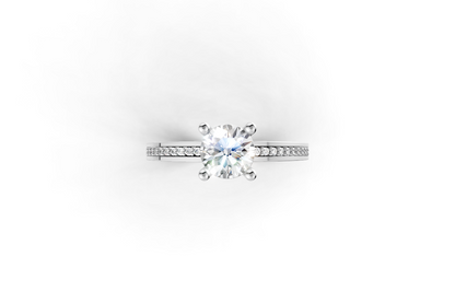 Μονόπετρο στρογγυλό με πλαϊνές εσωτερικά στην γάμπα!